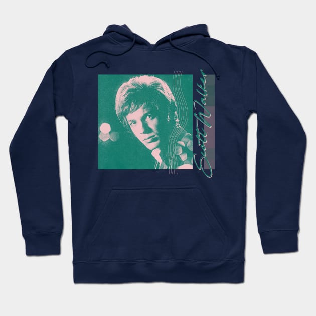 Scott Walker /2 Retro Aesthetic Fan Design Hoodie by unknown_pleasures